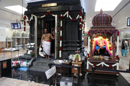 Inside the Ganesha Temple